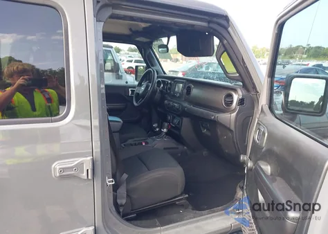 2021 Jeep Gladiator Willys Sport 4X4 from USA, damaged, VIN 1C6HJTAG7ML513528